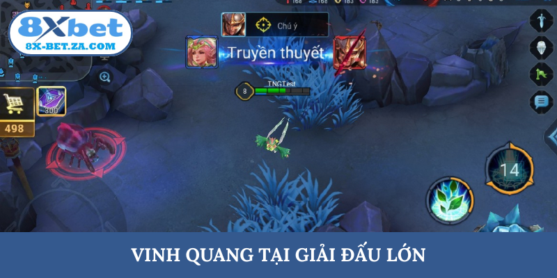 Vinh quang tại giải đấu lớn